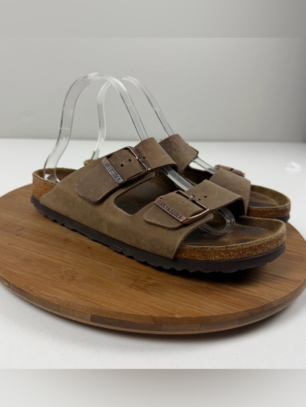 Birkenstock Arizona Two-Strap Sandals - Taupe